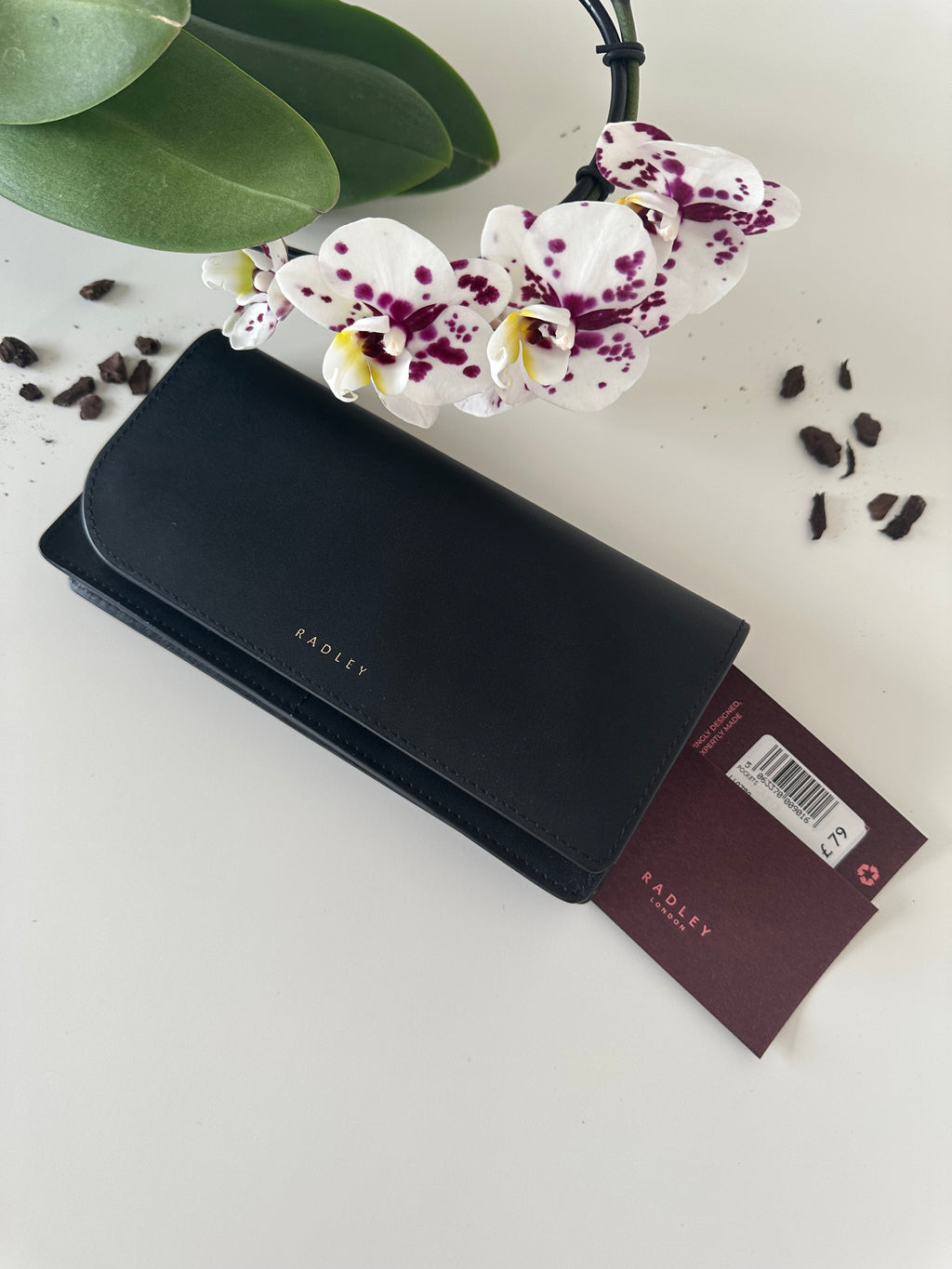 Radley Pockets Purse Large Black Leather