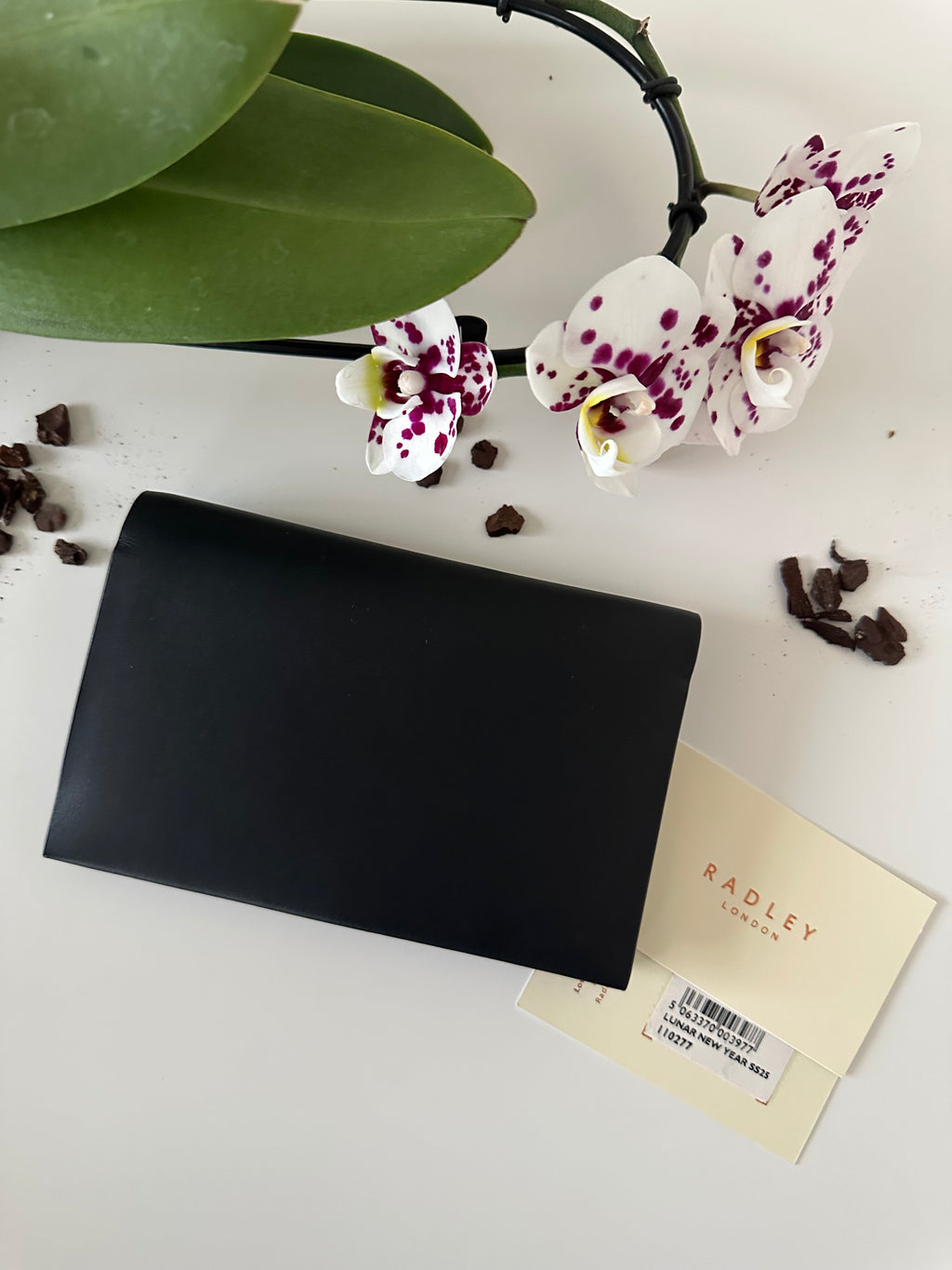 Radley Lunar New Year 2025 Flapover  Black Purse Medium