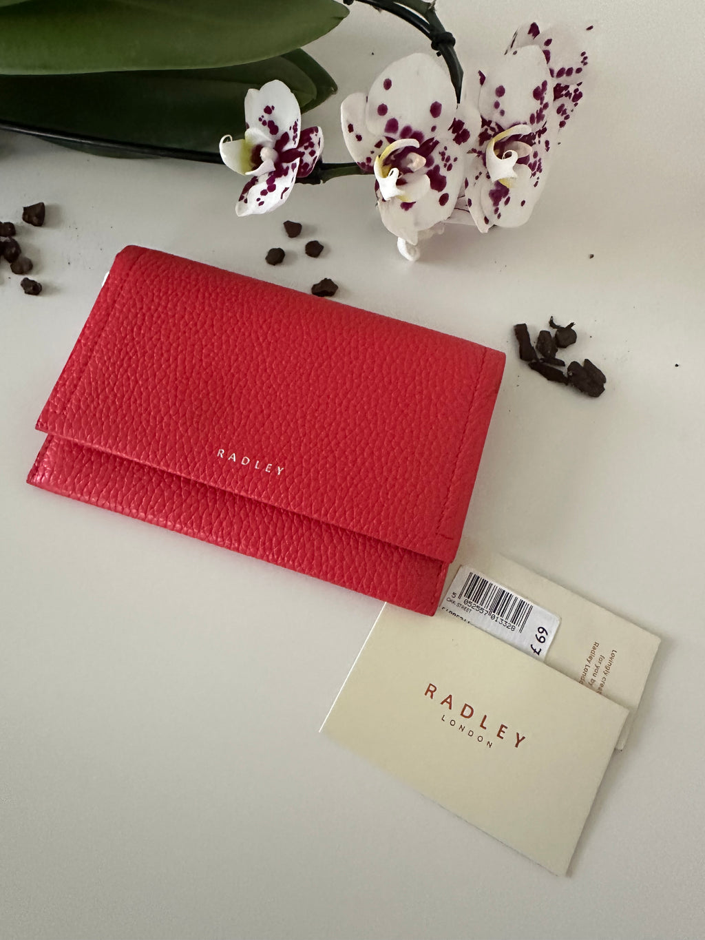 Radley Oak Street Medium Leather Red/pink