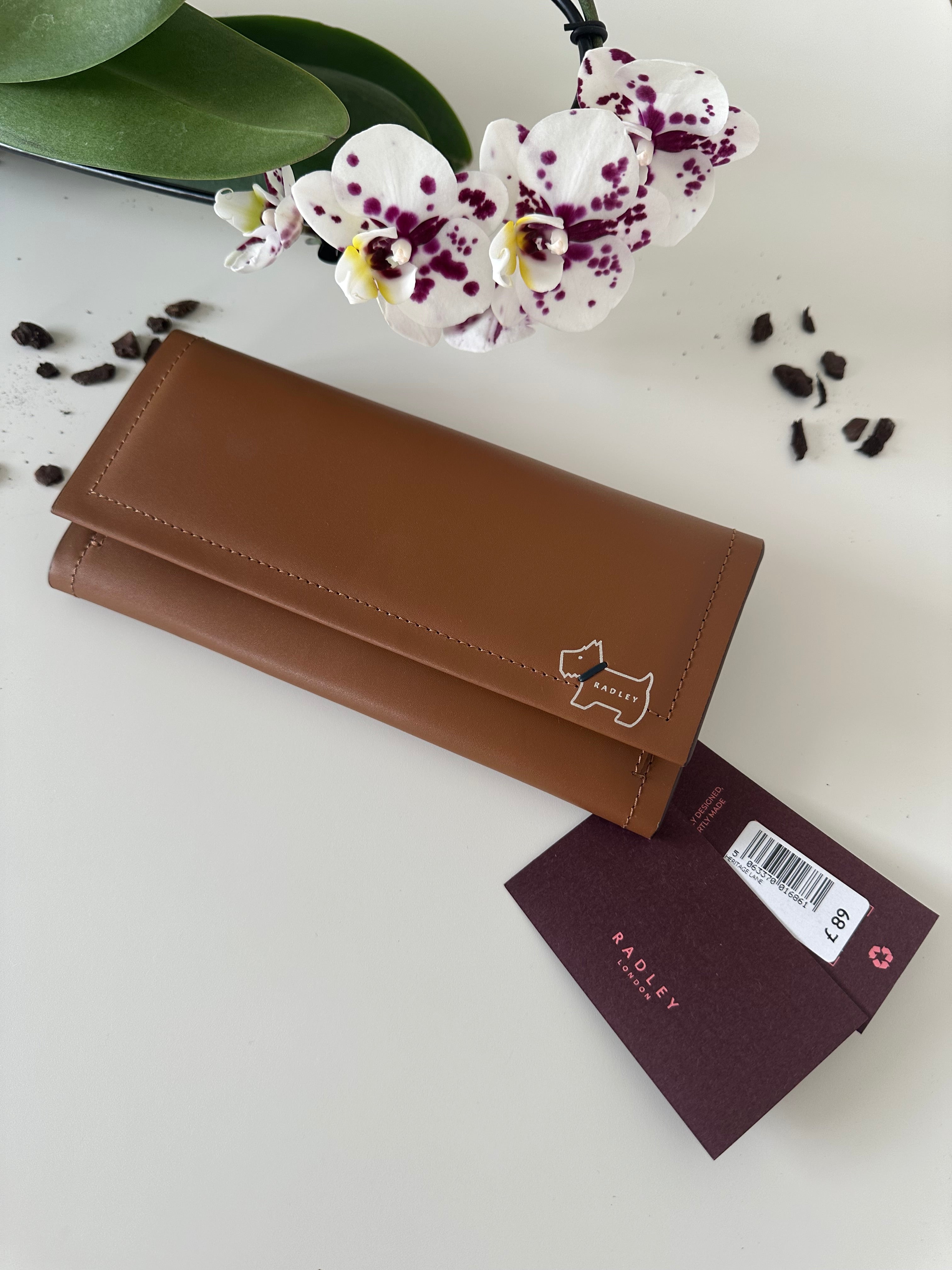 Radley Heritage Lane Large Toffee Leather