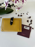 Radley Willis Street Colourblock Black & Mustard Medium Leather