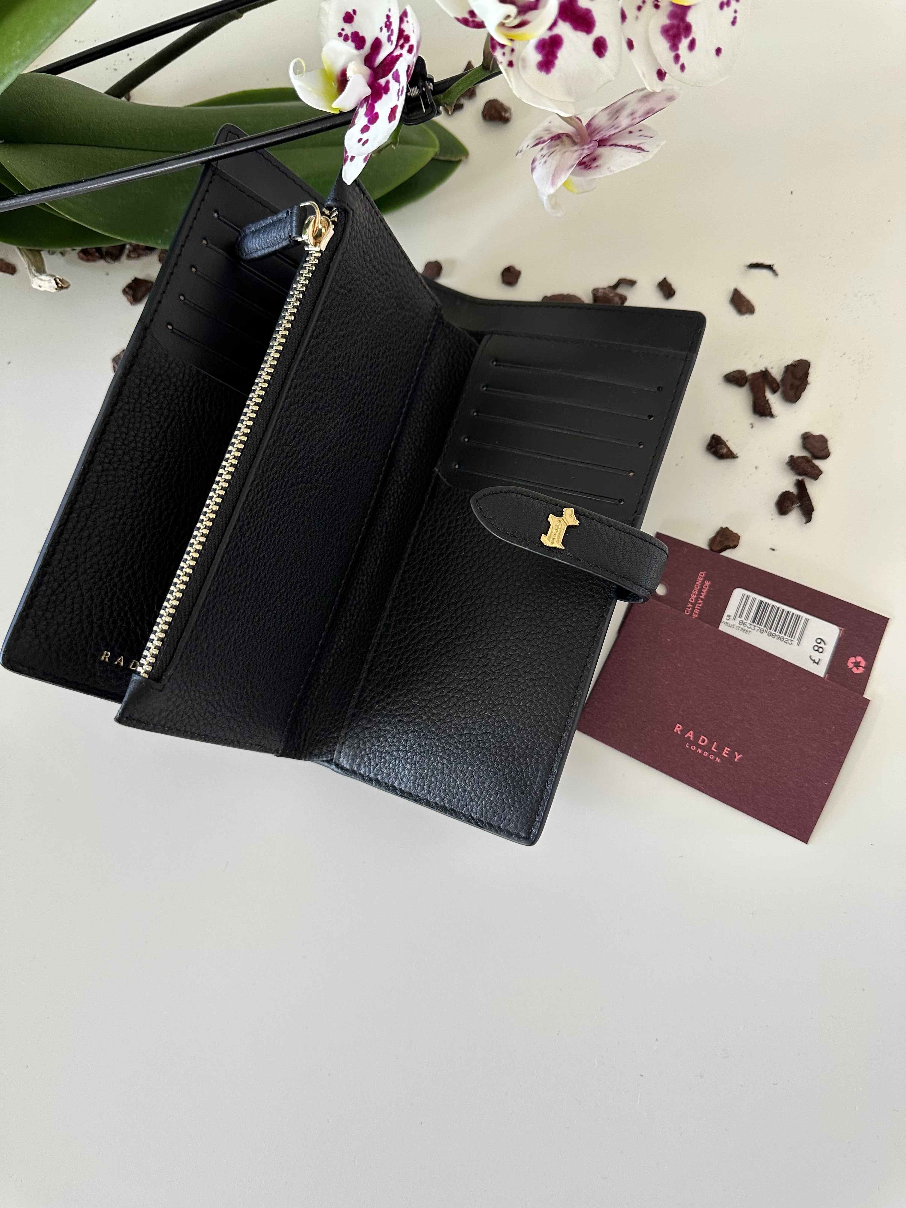 Radley Willis Street Large Black Leather