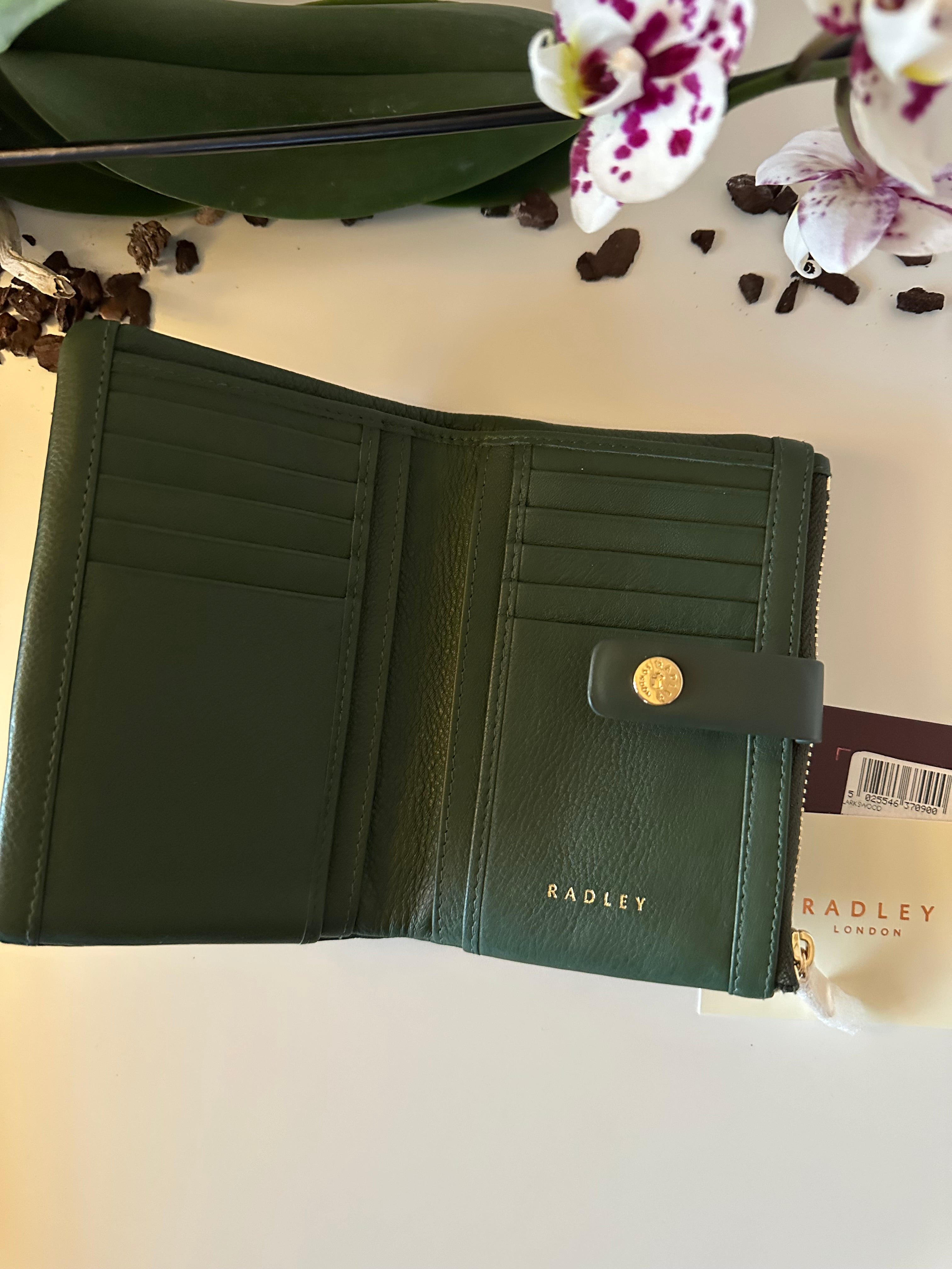 Radley Larkswood Medium Leather Dark Green