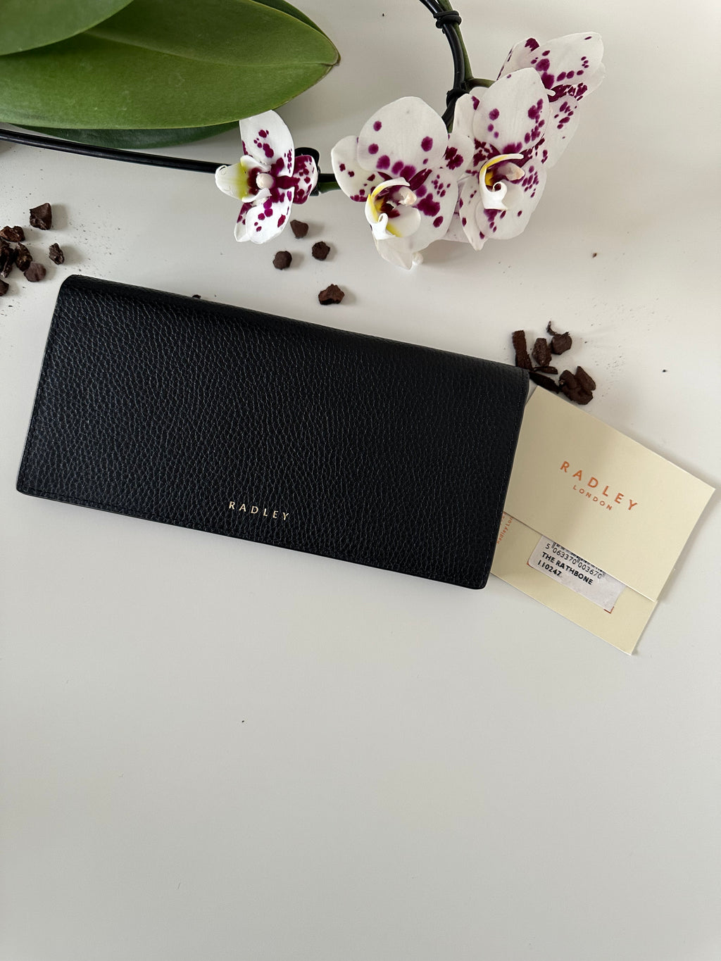 Radley The Rathbone Bifold Matinee Purse black Large