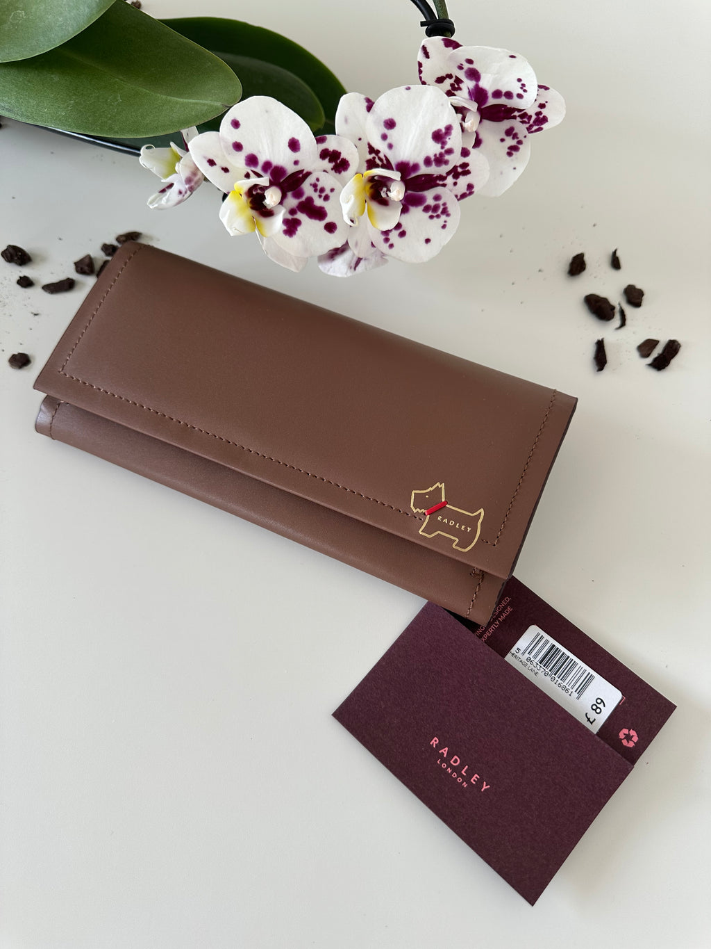 Radley Heritage Lane Saddle Large purse