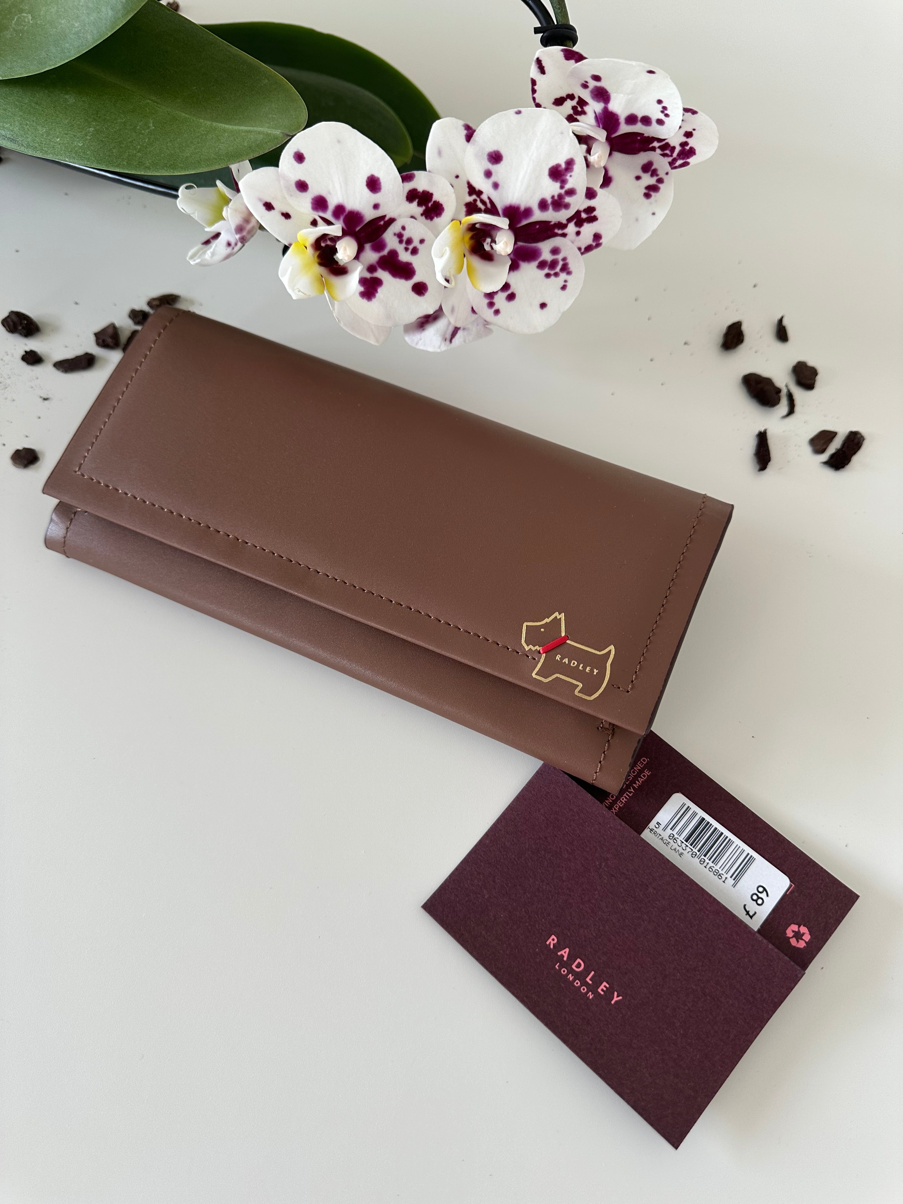 Radley Heritage Lane Saddle Large purse