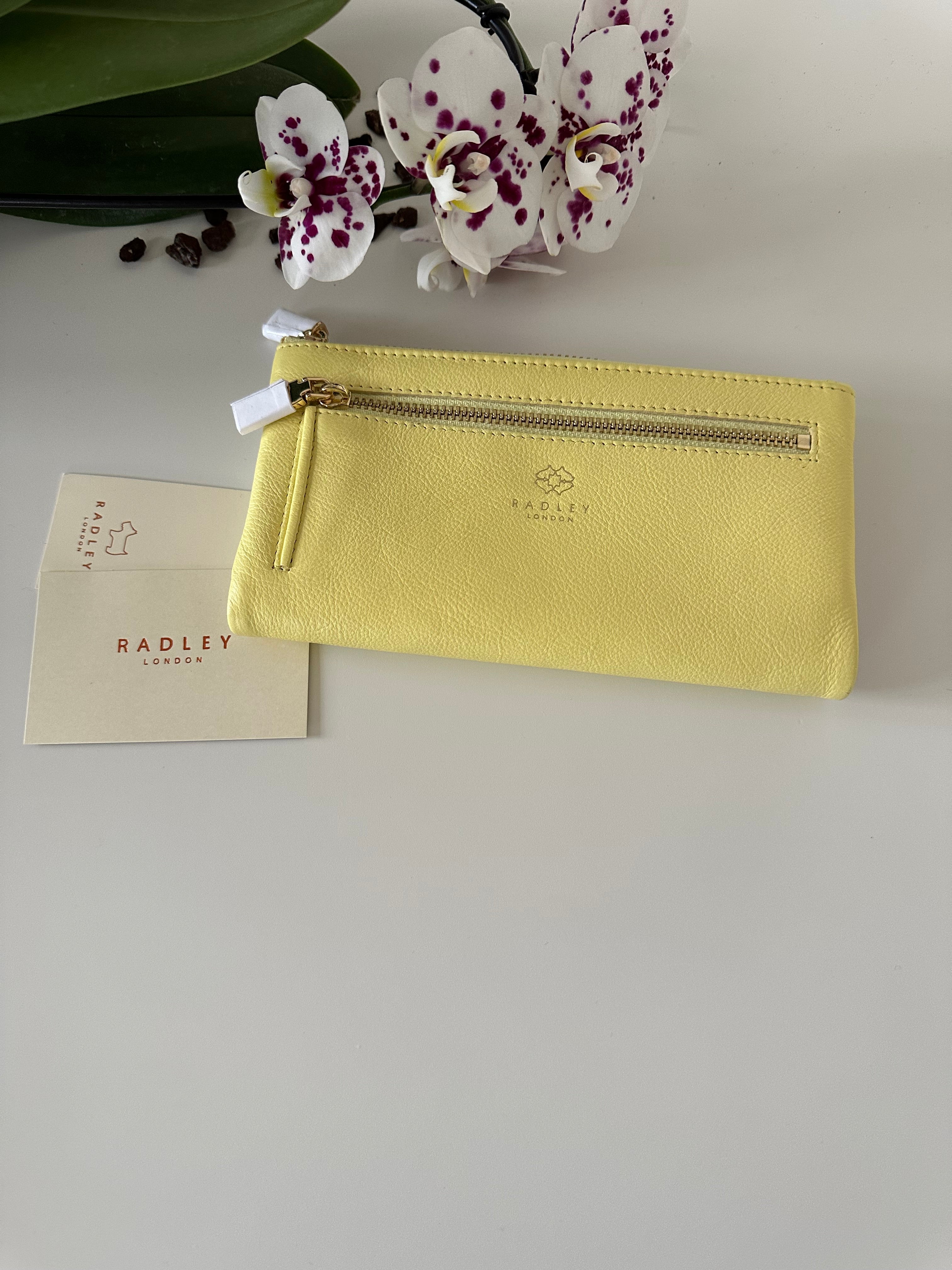Radley Larkswood Large Lemon Leather
