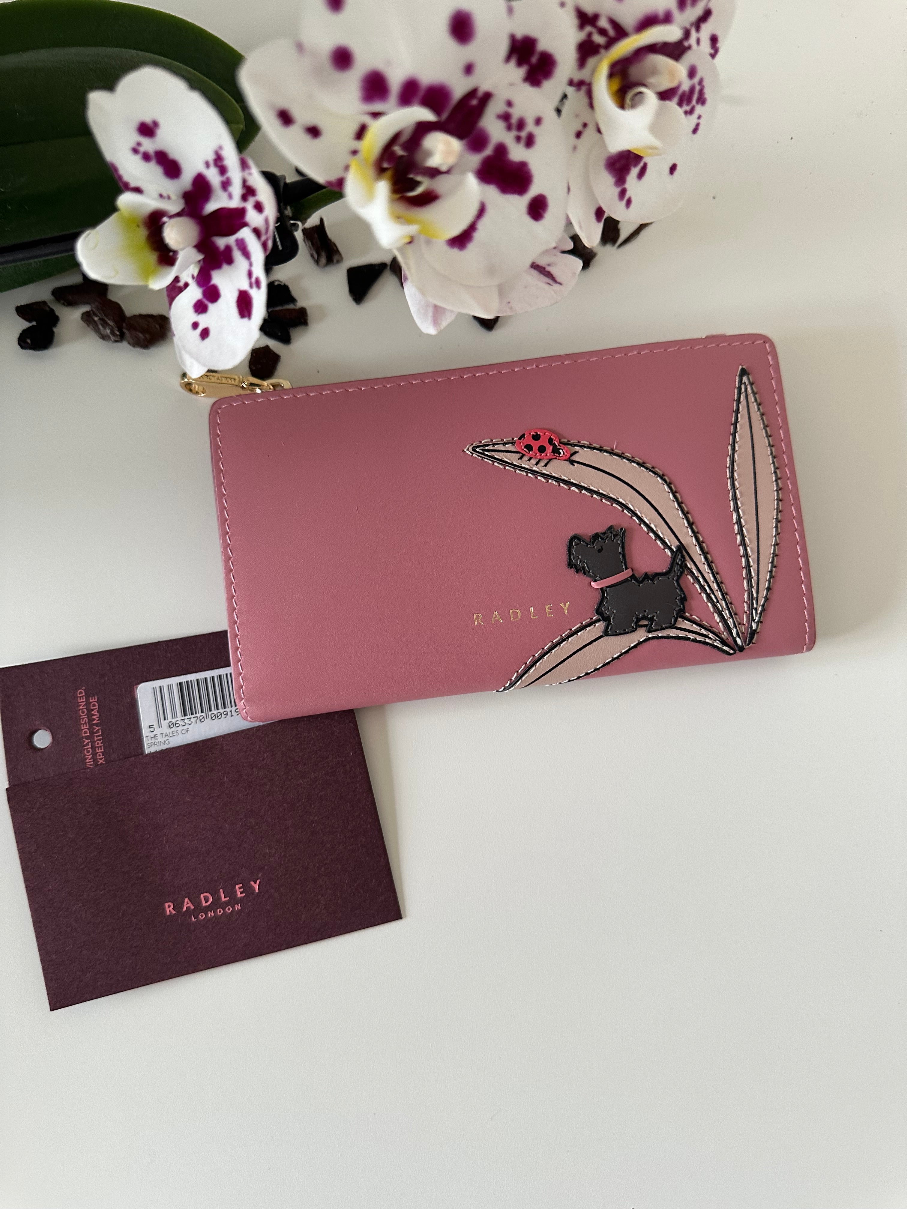 Radley The Tales of Spring Leather Pink
