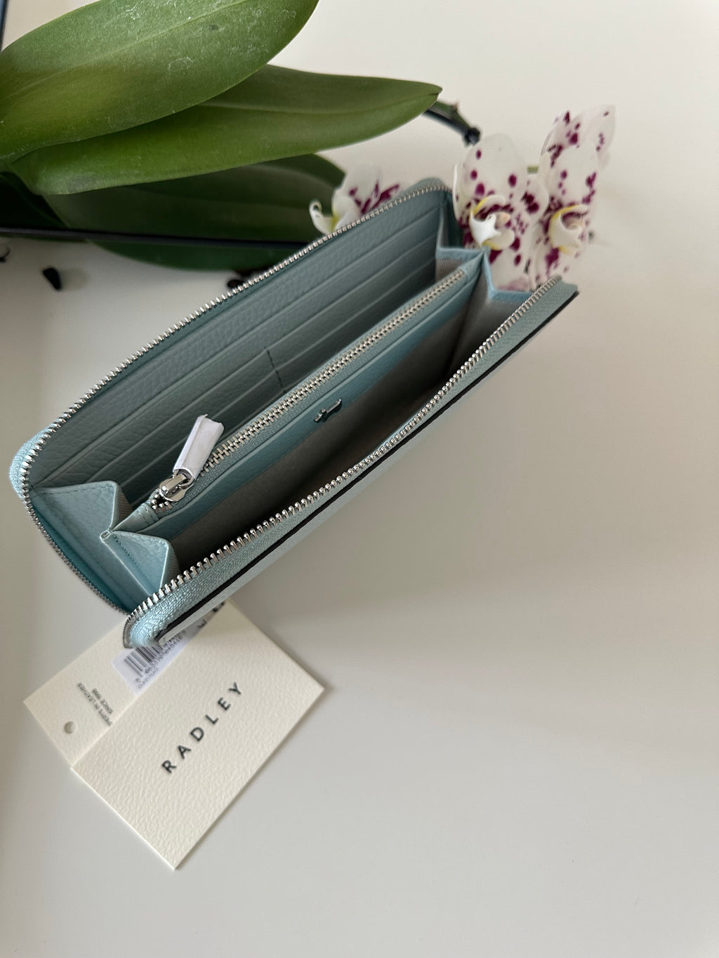 Radley Dukes Place Leather Light Blue