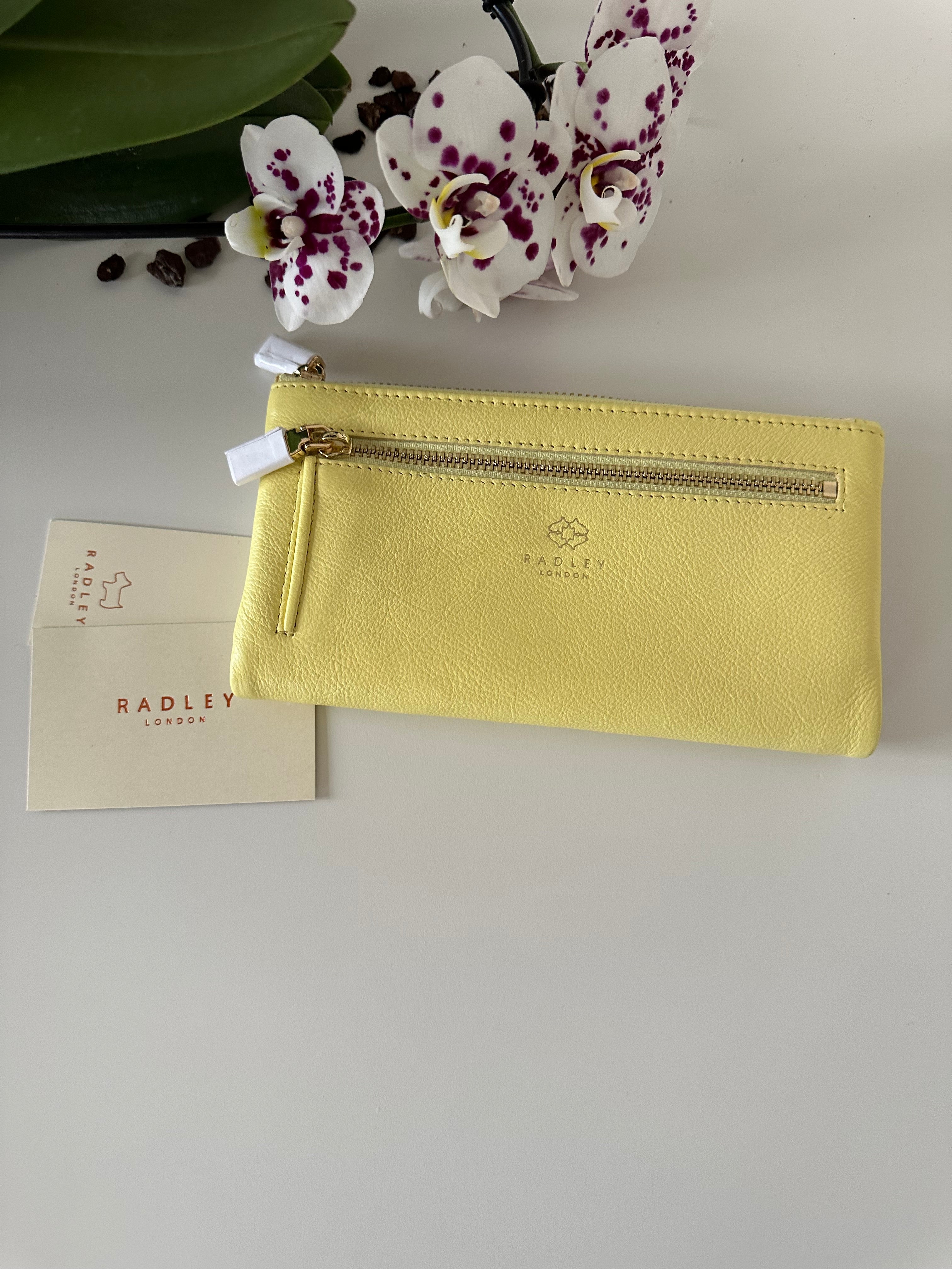 Radley Larkswood Large Lemon Leather