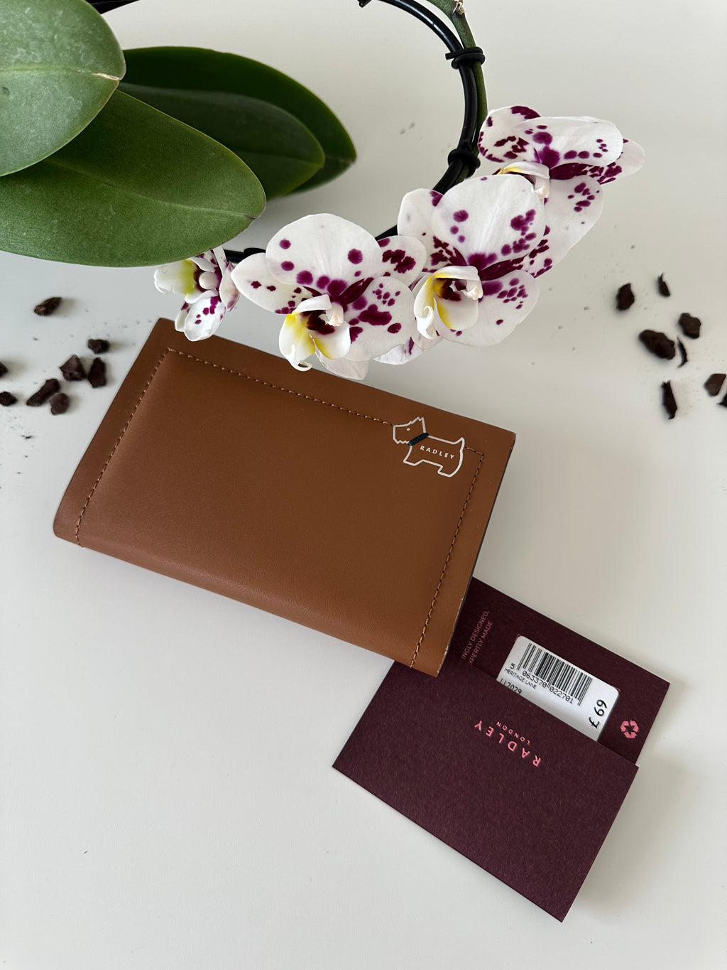 Radley Heritage Lane Medium Toffee Leather