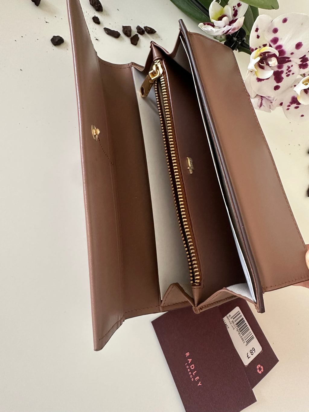 Radley Heritage Lane Saddle Large purse