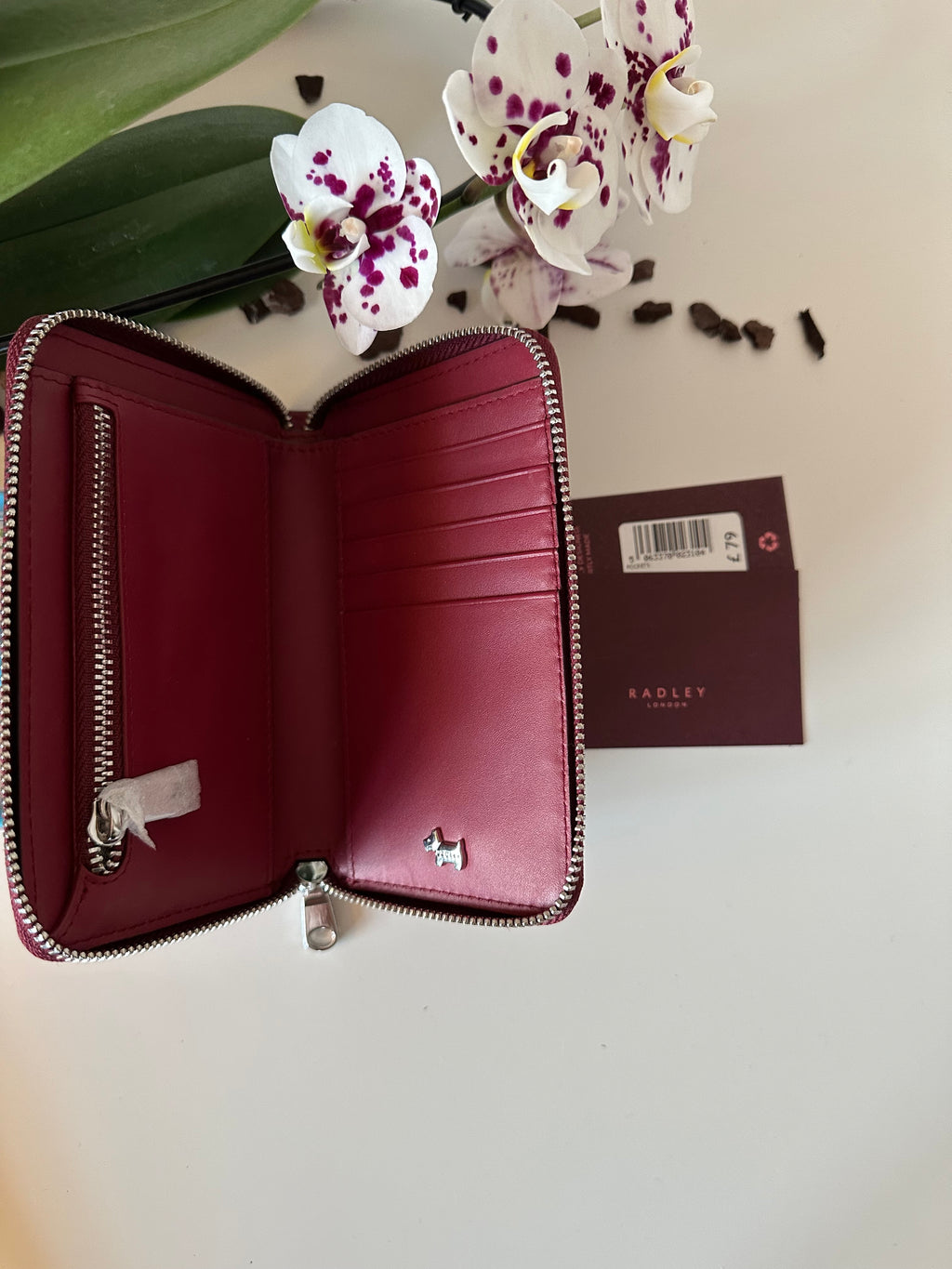 Radley Pockets Medium Leather Carmine