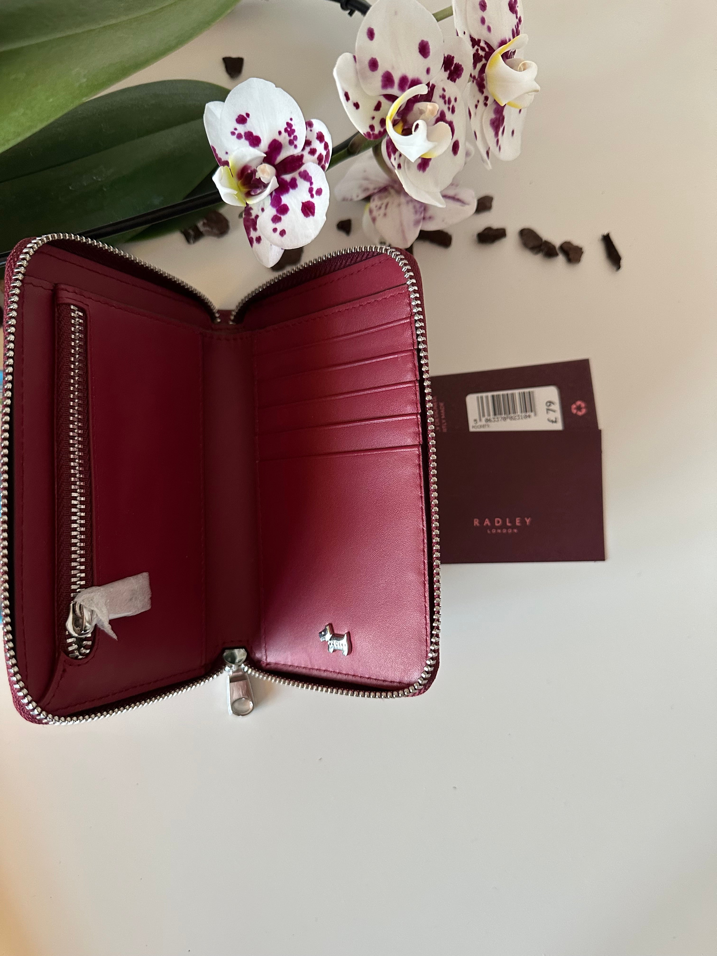 Radley Pockets Medium Leather Carmine