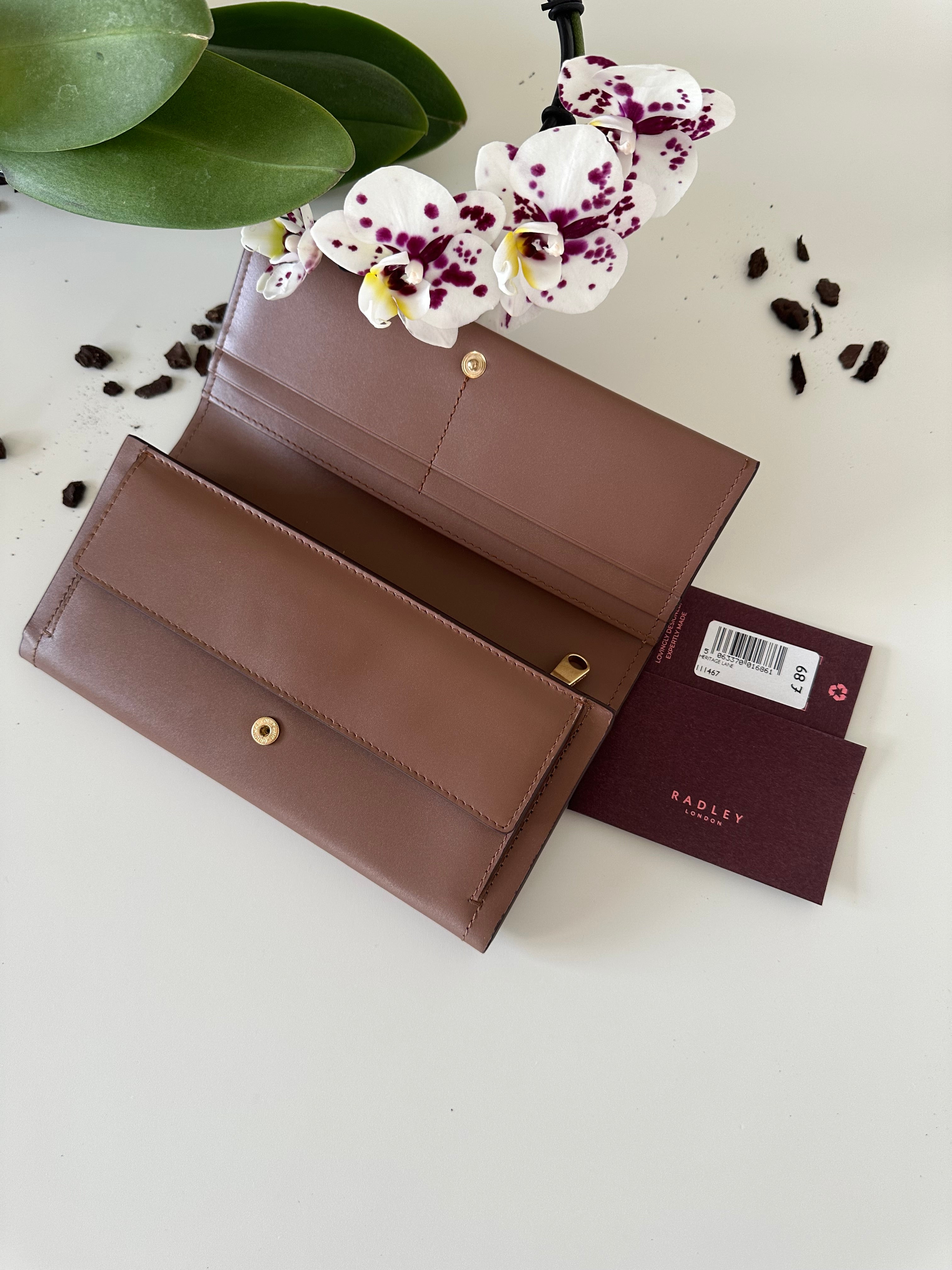 Radley Heritage Lane Saddle Large purse