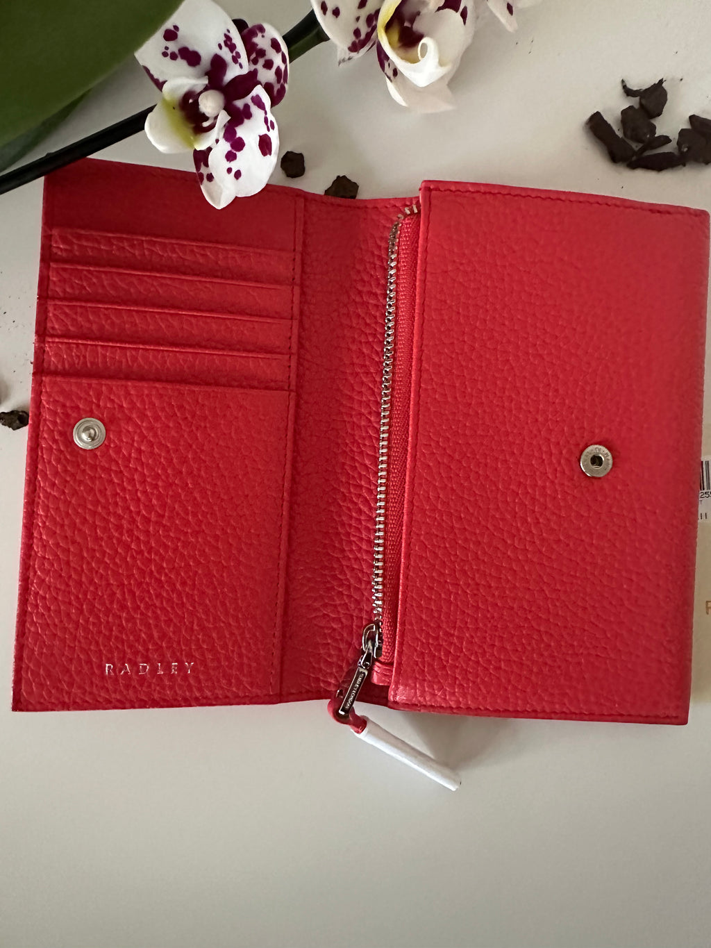 Radley Oak Street Medium Leather Red/pink