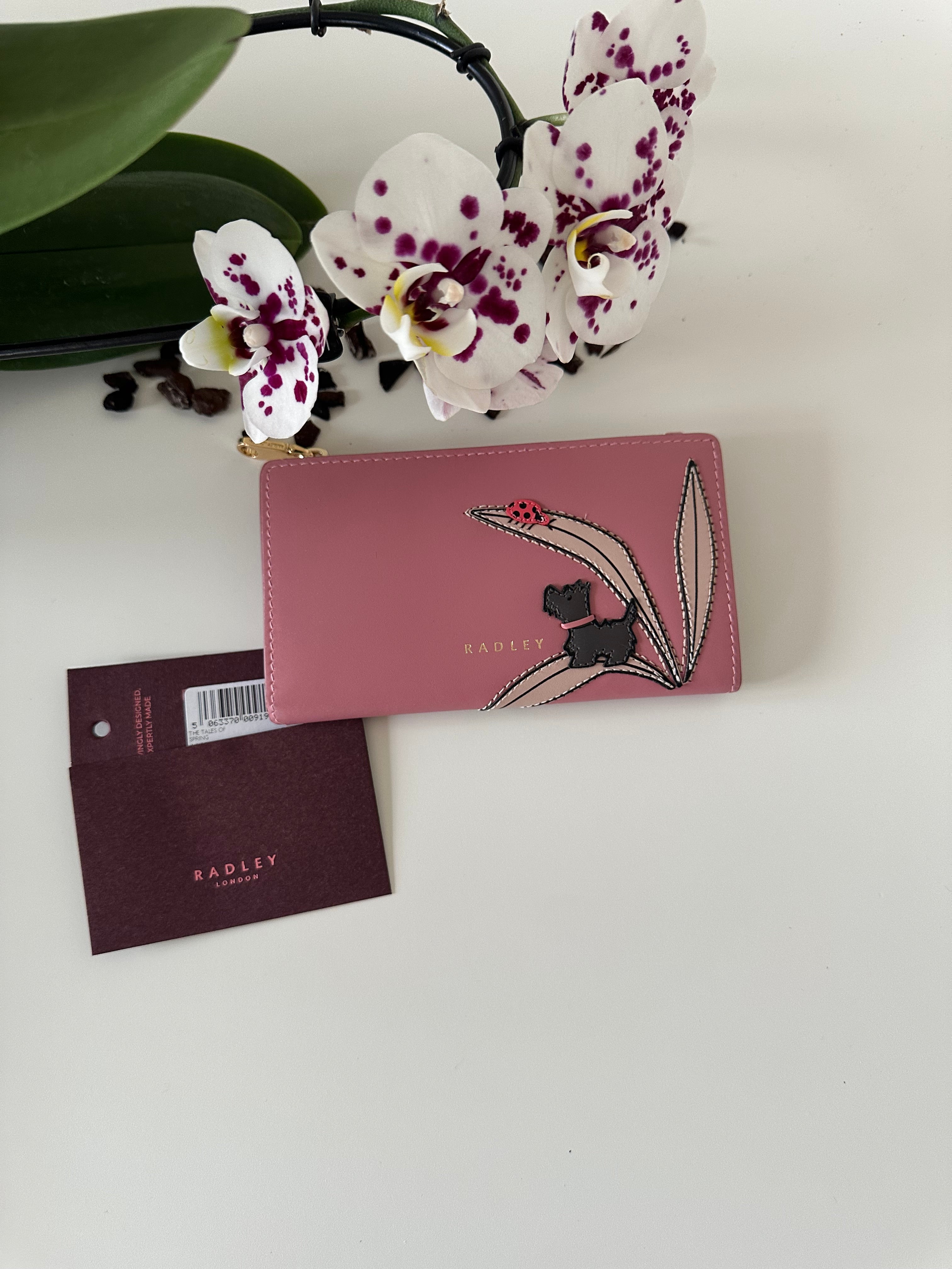 Radley The Tales of Spring Leather Pink