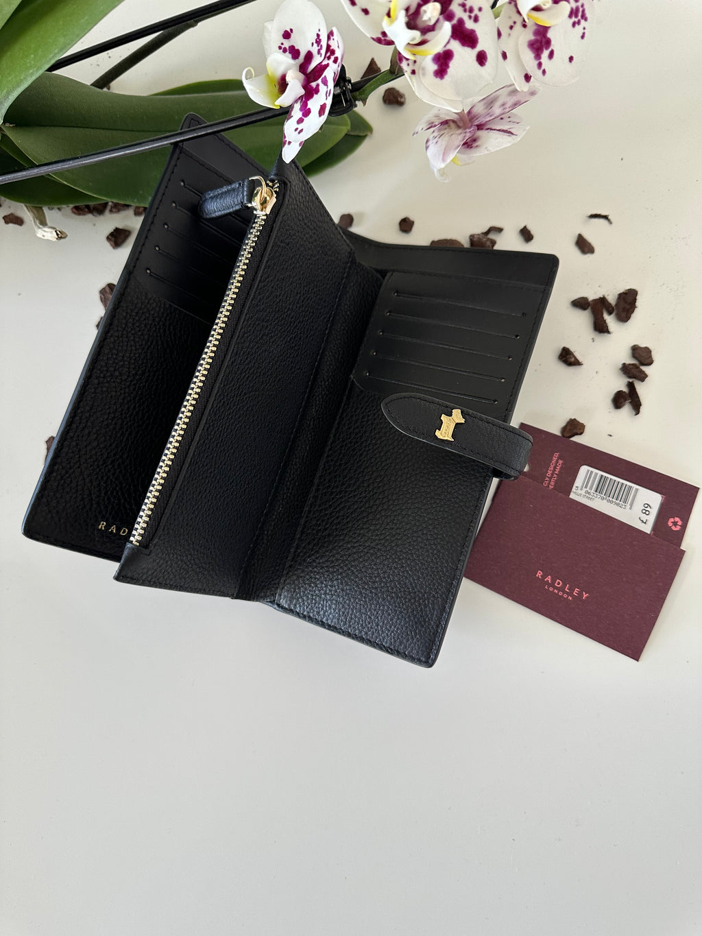 Radley Willis Street Large Black Leather
