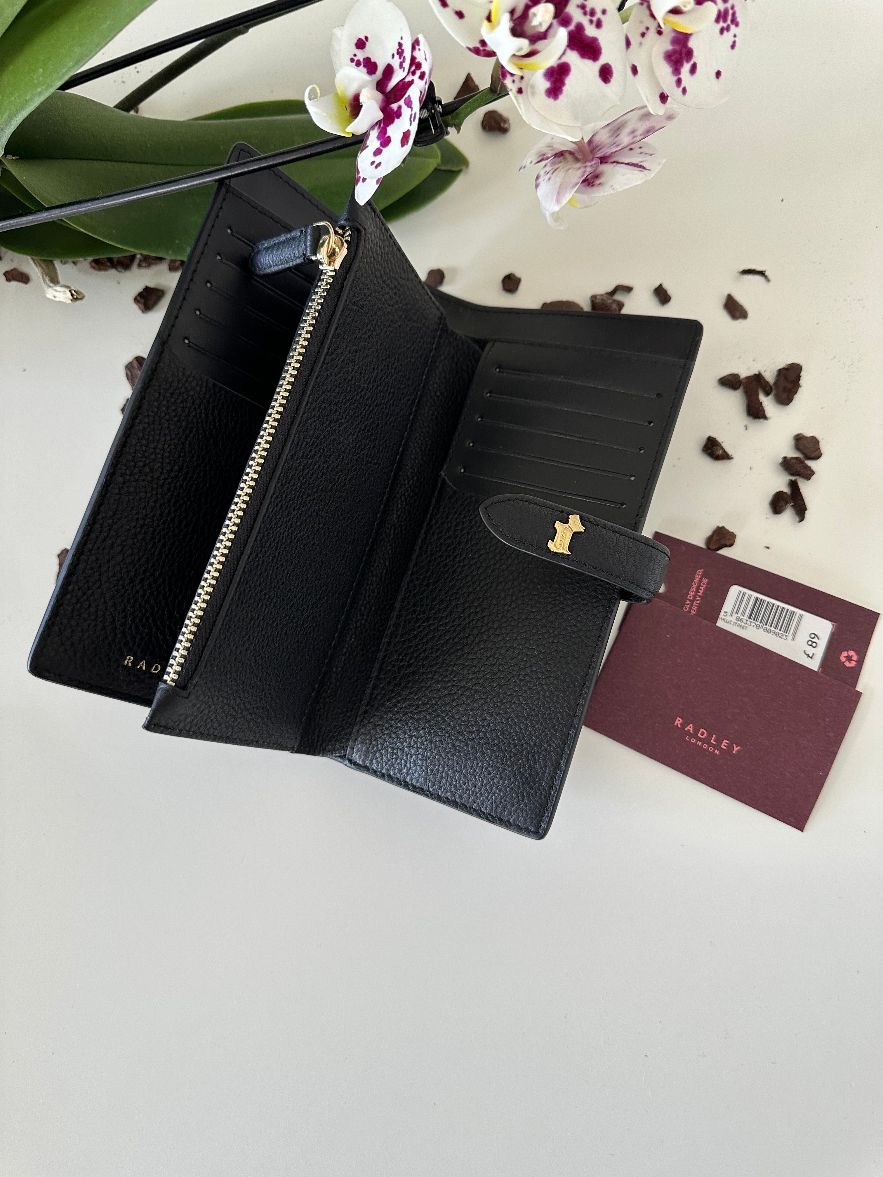 Radley Willis Street Large Black Leather