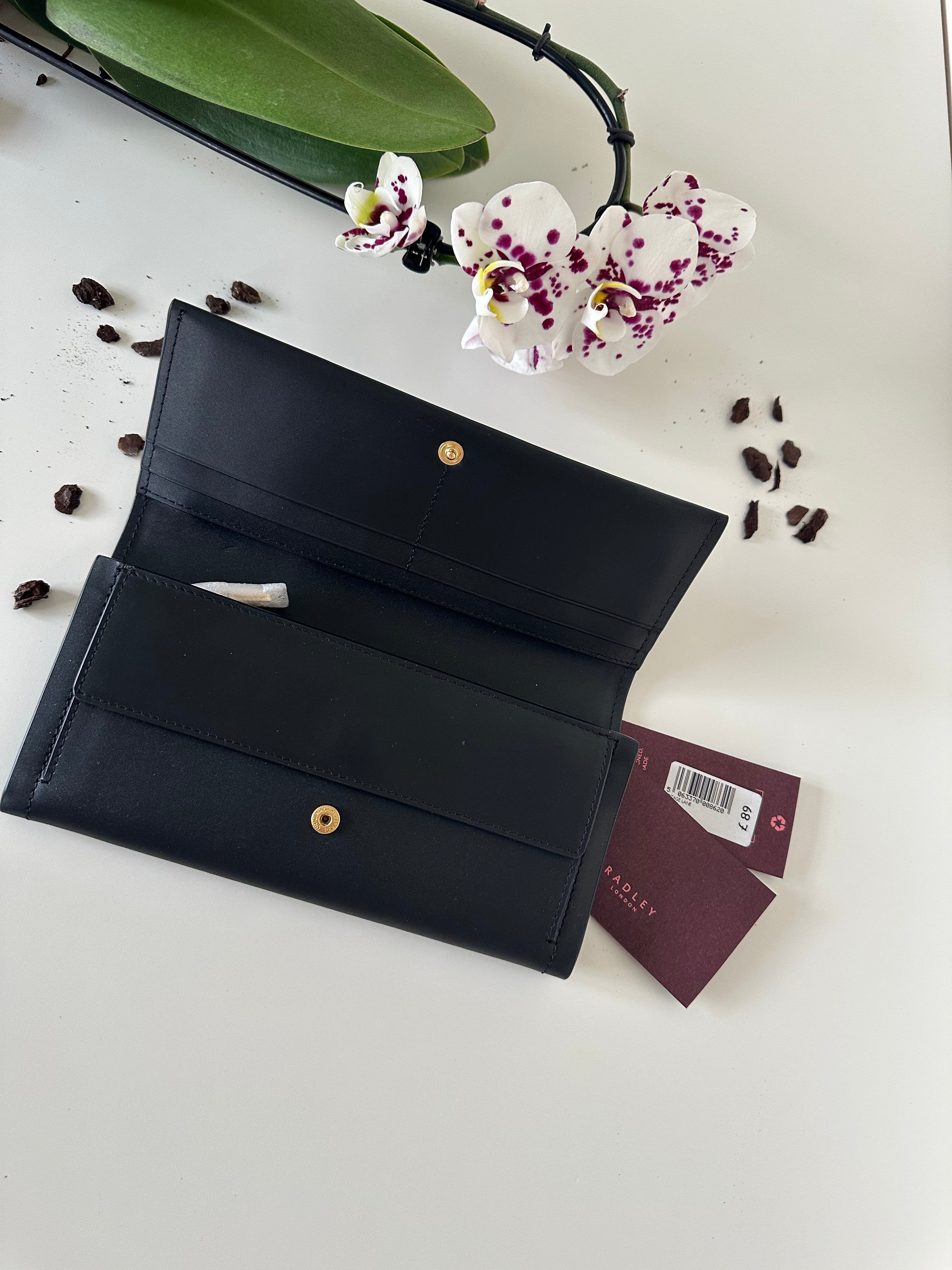 Radley Purse Heritage Lane Large Black Leather
