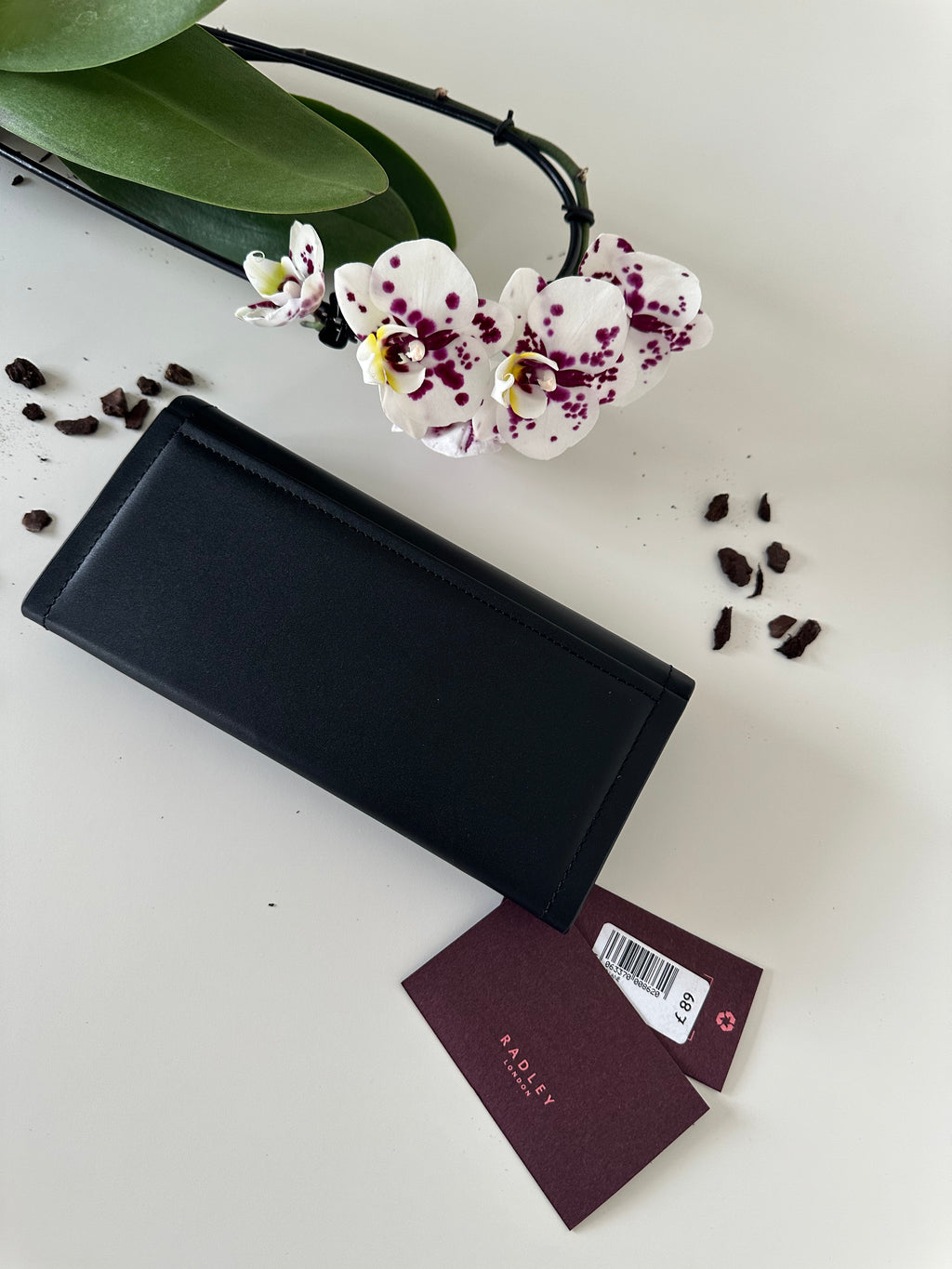 Radley Purse Heritage Lane Large Black Leather